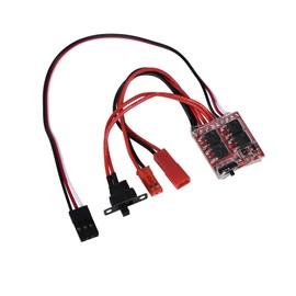 TopHomer 2PCS 30A Brushed ESC, RC 30A Motor Brushed, Brushed Electronic Speed Controller, Stable Power Electronic Speed Controller