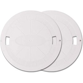 AR-PRO (2 Pack) Exact Replacement Hayward SPX1070C Skimmer Cover - Heavy-Duty Pool Skimmer Lid Direct Replacement for Hayward SP1070, SP1071, and SP10712S Automatic Skimmer Models