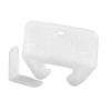 Prime-Line R 7224 Drawer Track Guide and Glides, White Polyethylene