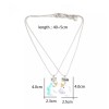 Veraly Collar Unicornio Mejores Amigos Best Friends Regalo Calidad