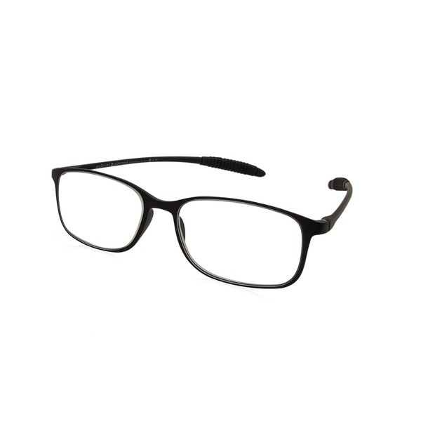 Gabriel + Simone Flexi-Grande Black Unisex Reading Glasses +1.00