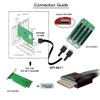 NFHK OCuLink PCIe PCI-Express SFF-8611 8X 8-Lane to Dual SFF-8611