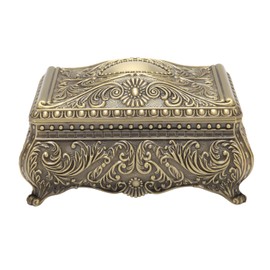 Vintage Jewelry Box Home Creative European Style Treasure Storage Case Wedding Birthday Gift Retro Box