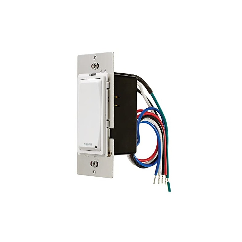 Broan DT100W Broan DT100 Exhaust Vent Fan Delay-Off Wall Control/Timer