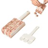 Esteopt Kitchen Meatball Maker with Cutting Spade, Triple Meat Tenderizer