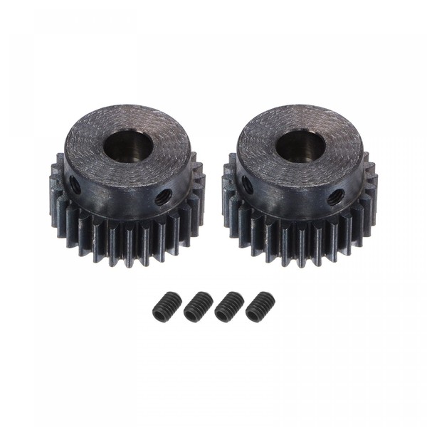sourcing map 1Mod 28T Pinion Gear 8mm Bore Hardened Steel