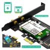 2 en 1 Combo Mini PCI-E a PCI-E 1x y