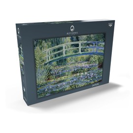 MyPuzzle Claude Monet's Water Lilies and Japanese Bridge (1899) - Premium 1000 Piece Puzzle - MyPuzzle Special Collection by Æpyornis