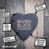 Slate Running Coaster - It's Not The Destination It's Who