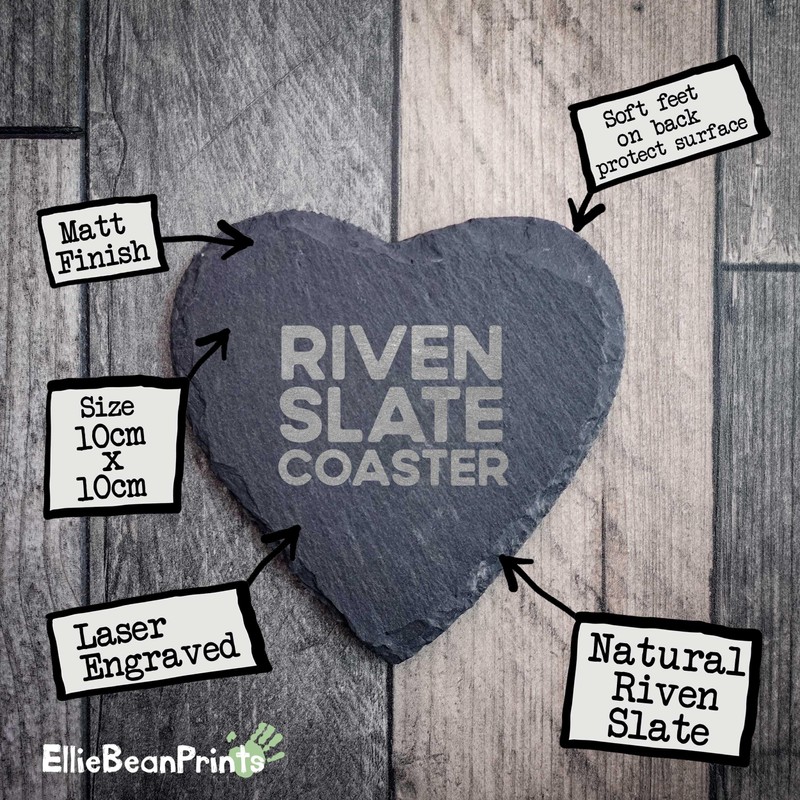 Slate Running Coaster - It's Not The Destination It's Who