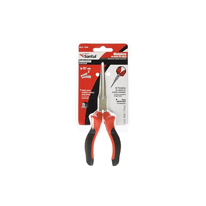 Santul 7698 Mini Pinzas punta de aguja 5 78