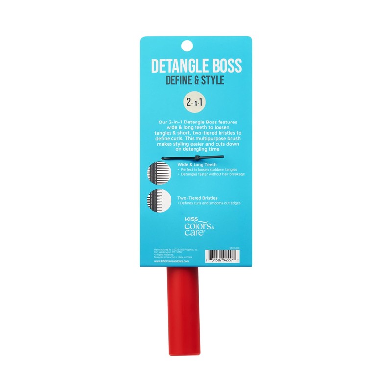 KISS Colors & Care Detangle Boss Glide & Define 2-in-1