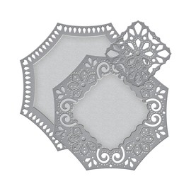 Spellbinders S4-494 Nestabilities Labels 46 Decorative Element Etched/Wafer Thin Dies