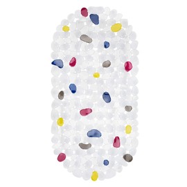 Circul Bath Mat 68 x 35 cm Transparent Natural