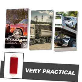 MAGICLULU 2Pcs High Visibility Trailer Reflectors Durable Car Reflectors for Night Riding Easy Installation for Safe Driveway Entrance Reflective Supplies for Trailers