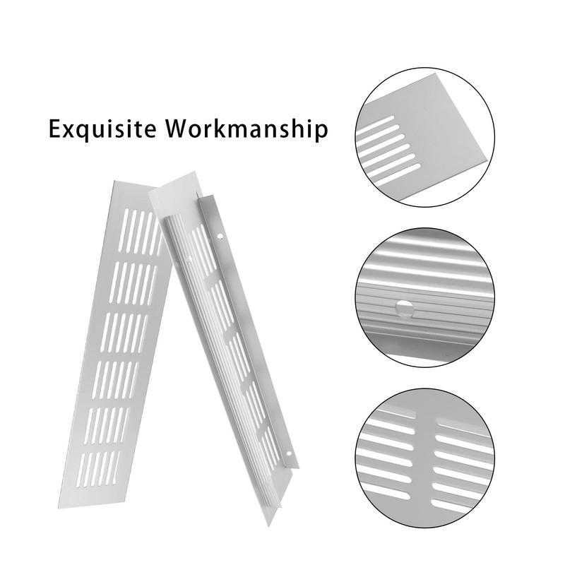 2PCS Air Vent Cover,TTZEZE Aluminium Alloy Rectangle Vent Covers for