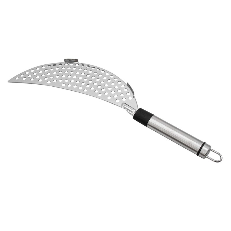 AUEAR, Grease Handheld Stainless Steel Pasta Strainer Insert Drainer for