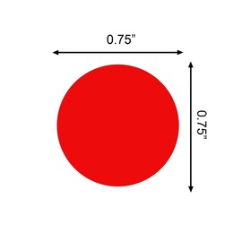 Blesstur 3010 PCS Colored Dot Stickers - 3/4" Circle Stickers - Price Stickers for Garage Sale - Polka Round Color Coding Labels - for Office, Inventory, Classroom, Art & Craft Papers