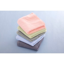 Kosugizen Kosugizen Mini Bath Towel, Value Earth Color, 19.7 x 39.4 inches (50 x 100 cm), Set of 5 Colors