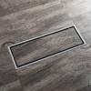 Zhaoci Coladera Desagüe Invisible Lineal Antiolor De Acero Inoxi 30*11cm