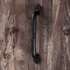 Sliding Barn Door Handle Pull Black Heavy Duty Cast Iron
