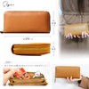Rinle Women's Long Wallet, Large Capacity, Brand, Vertical Card Storage,