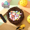 Gerrii 6 Pcs Artificial Bird Nests for Crafts Mini Faux