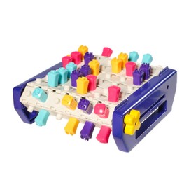 TOMY 5 Trax Move | Five-in-a-row Game of Strategy, Memory, and Luck |2 to 4 Player Family Board Games for Adults and Kids Ages 6+ Years