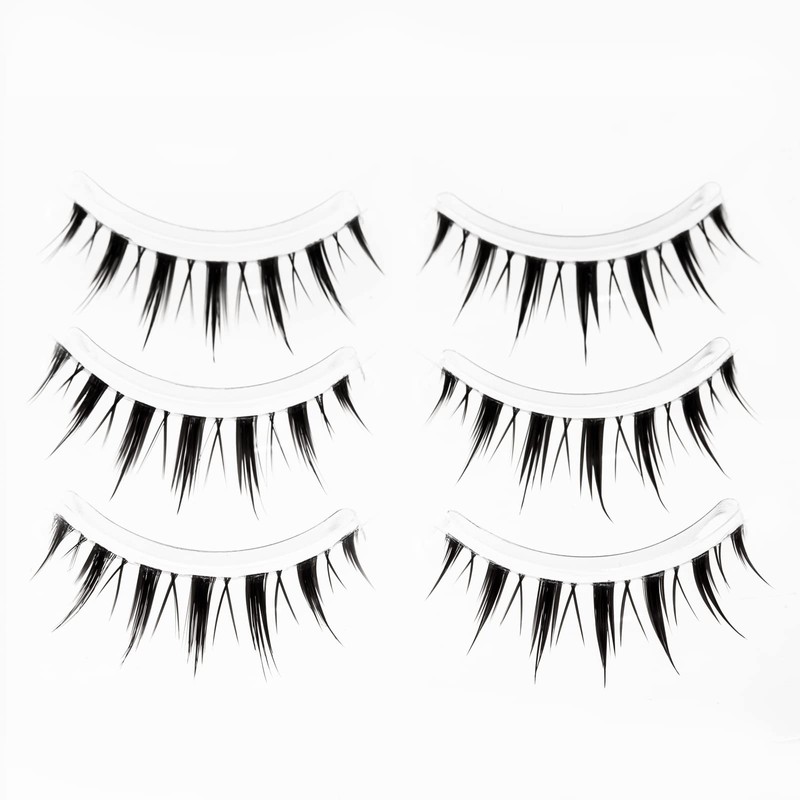 False Eyelashes, Natural Outer Corner, Short, Upper Eyelashes, Lower Eyelashes,