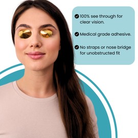 heestar Disposable Eye Protection Cones (100, GOLD)