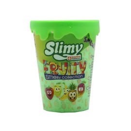 Slimy Fruity Original 80 g Play Clay Lime - The Fruity Slime, Funny Scented Play Slime for Children, Elastic Play Clay (from 3 Years)