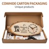 1 Year Anniversary Wedding Gifts for Husband, DIY Wooden Clock
