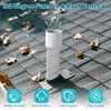 PVC Vent Cap, Termination Cap with Stainless Steel Screen for