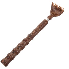 Healeved Back Gripper Back Scratcher Against Itching Portable Back Scratcher Back Itching Sticks Back Scratcher Massager Hand Massage Scratcher Chicken Wings Extend Metal Elderly