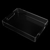 Acrylic Fruit Towel Tray Lightweight Breakfast Cheese Serving Tray with