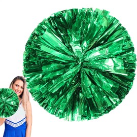 Cheerleading Poms - Large Girls Kids Poms for Dance Team | Finger-Friendly Dance Game Team Spirit Cheer, 30cm/11.8inch Cheerleading Props for Kids Adults