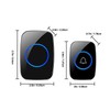 Wireless Doorbell Kit 38 Ringtones Door Bell Ringer 3 Levels