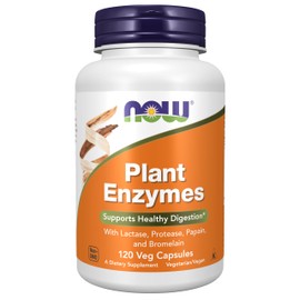 NOW Plant Enzymes,120 Capsules