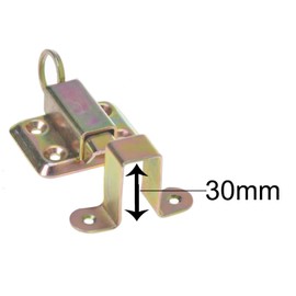 Aqbau Catch Window Lock Skylight Catch (High - 30 mm)