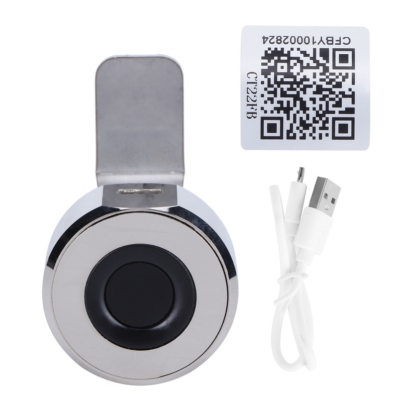 Bluetooth Fingerprint APP Lock Set Zinc Alloy Furniture Drawer Lock