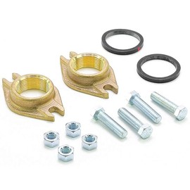 Grundfos 96409356 Bronze Flange Set for UP Series Circulator Pumps - 1-1/4" NPT