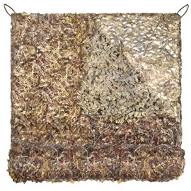 FLYEGO GEN 2 Camo Netting Camouflage Netting Hunting Blind Camo Net Camouflage Nets Military Surplus for Shooting Party Decoration Photograph Car Cover Sunshade（13ftx20ft, Dry Grass）