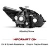 JSBOYAT Halogen Headlight Replacement for 2012-2015 Toyota Prius, OE Style