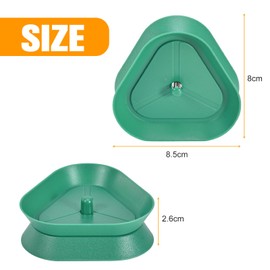 LUXECOVE 4 Pack Playing Card Holders for Kids, Playing Card Holder, Triangular Playing Card Holder, Playing Card Holder, Kids Card Game, Hands-Free Playing Card Holder