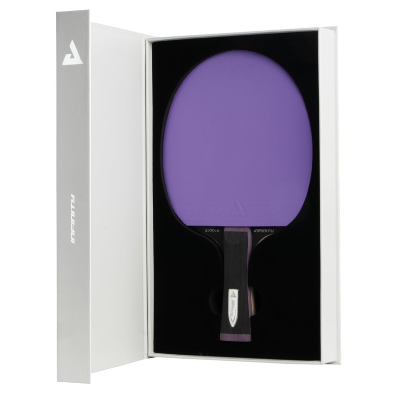 JOOLA Table Tennis Bat White Infinity Carbon - Professional Bat