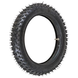 RedCap 60/100-12 Front Tire & Inner Tube for 50cc-125cc Off-Road Dirt Bike Motocross