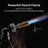 Cybring Propane Torch Head with Adjustable Tripod, Hands-Free Pencil Flame