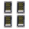 4 Sets Digital Tube Display Module LED 4 Digit 7