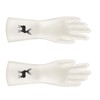 Dishwasher Gloves, Waterproof Rubber Kitchen Gloves for Home (S)