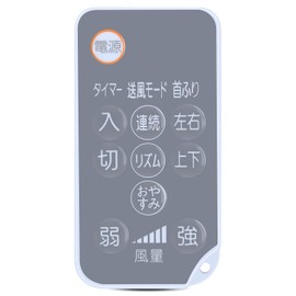 Circulator Remote Control for IRIS OHYAMA Iris Ohyama Powerful Compact STF-DC15T STF-DCV15T STF-DC18T STF-DCV18T [Part Number: 617046]